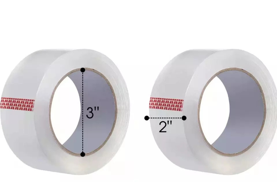 100% Quiet No Noise Silent Hot Melt/Water Activated Adhesive Heavy Duty Sealing Packing Tape