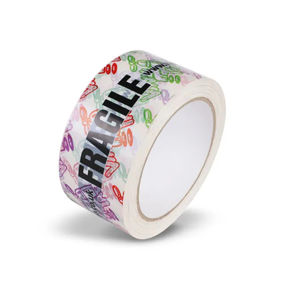 De aangepaste Sterke Zelfklevende Verpakkende Verzegelende Band van Logo Design Printed BOPP